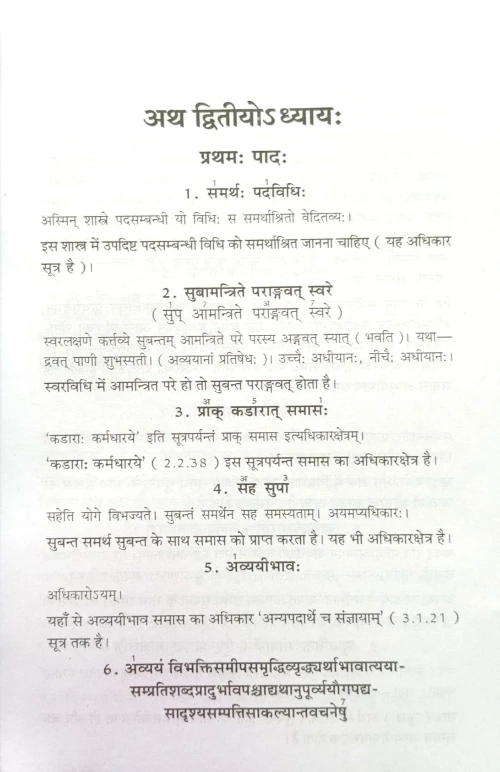 Ashtadhyayi C.SB.G 405